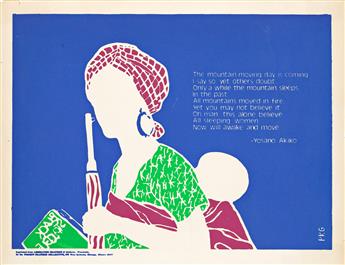 Womens Liberation Movement. Two Political Posters Protesting the Vietnam War, early 1970s.